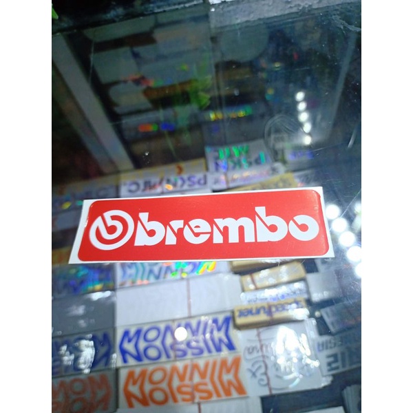 sticker printing BREMBO