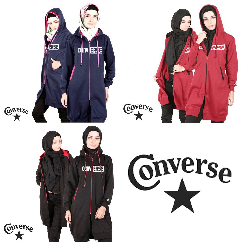 Jaket Wanita Hijaket - Converse