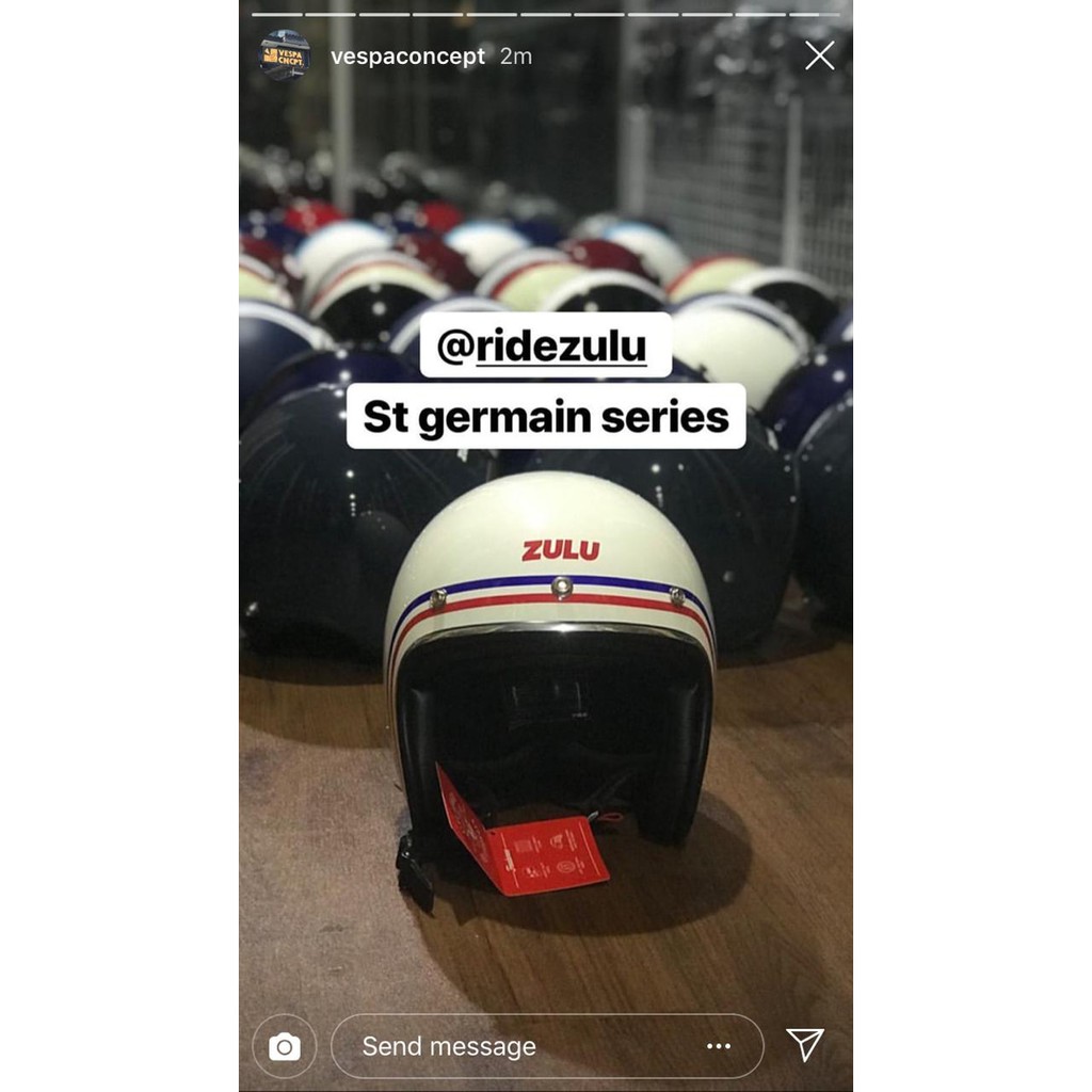 Helmet zulu germain series