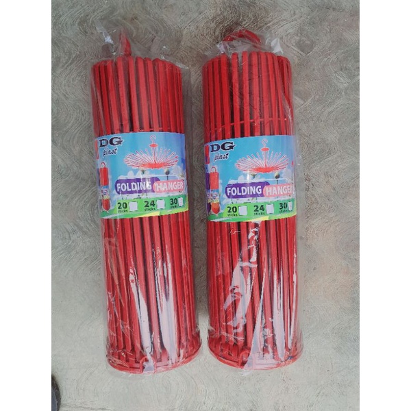 Folding Hanger/ Gantungan Puter 30 Stik