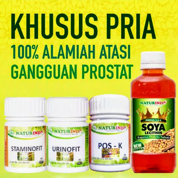 

Khusus Pria 100% Alami Atasi Gangguan Prostat