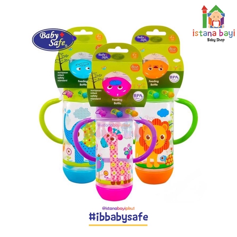 Baby Safe Bottle 250 ml AP004/AP002- Botol susu bayi / BOTOL SUSU MURAH