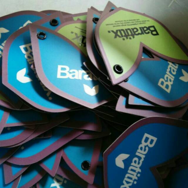 

Hang Tag Custom Label Baju Murah Free Design Hangtag 500pcs minimal pemesanan