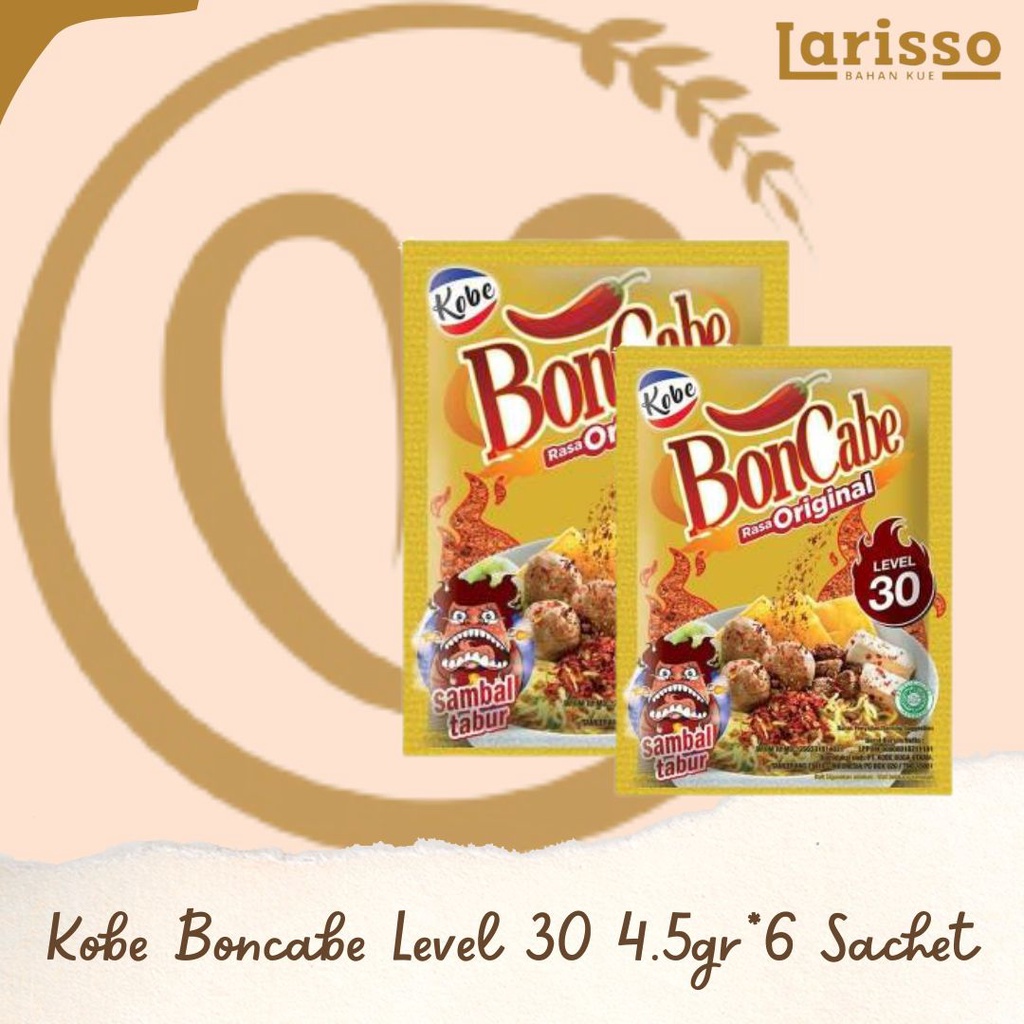

BONCABE LEVEL 30 4.5GR*6SACHET