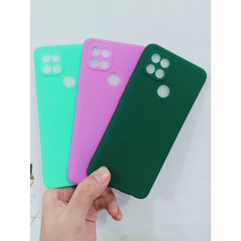 OPPO A35 A15 A15S CASE MATTE MACARON CASING SOFTCASE SILIKON