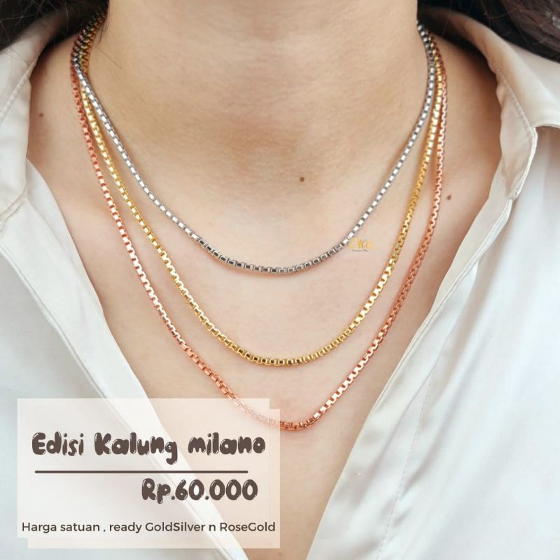 KALUNG MILANO KOTAK 80CM