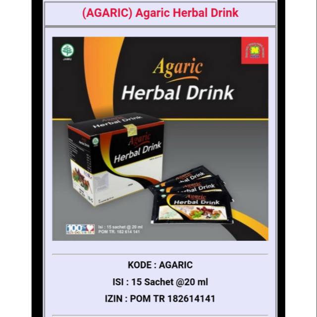 (AGARIC) Agaric Herbal Drink