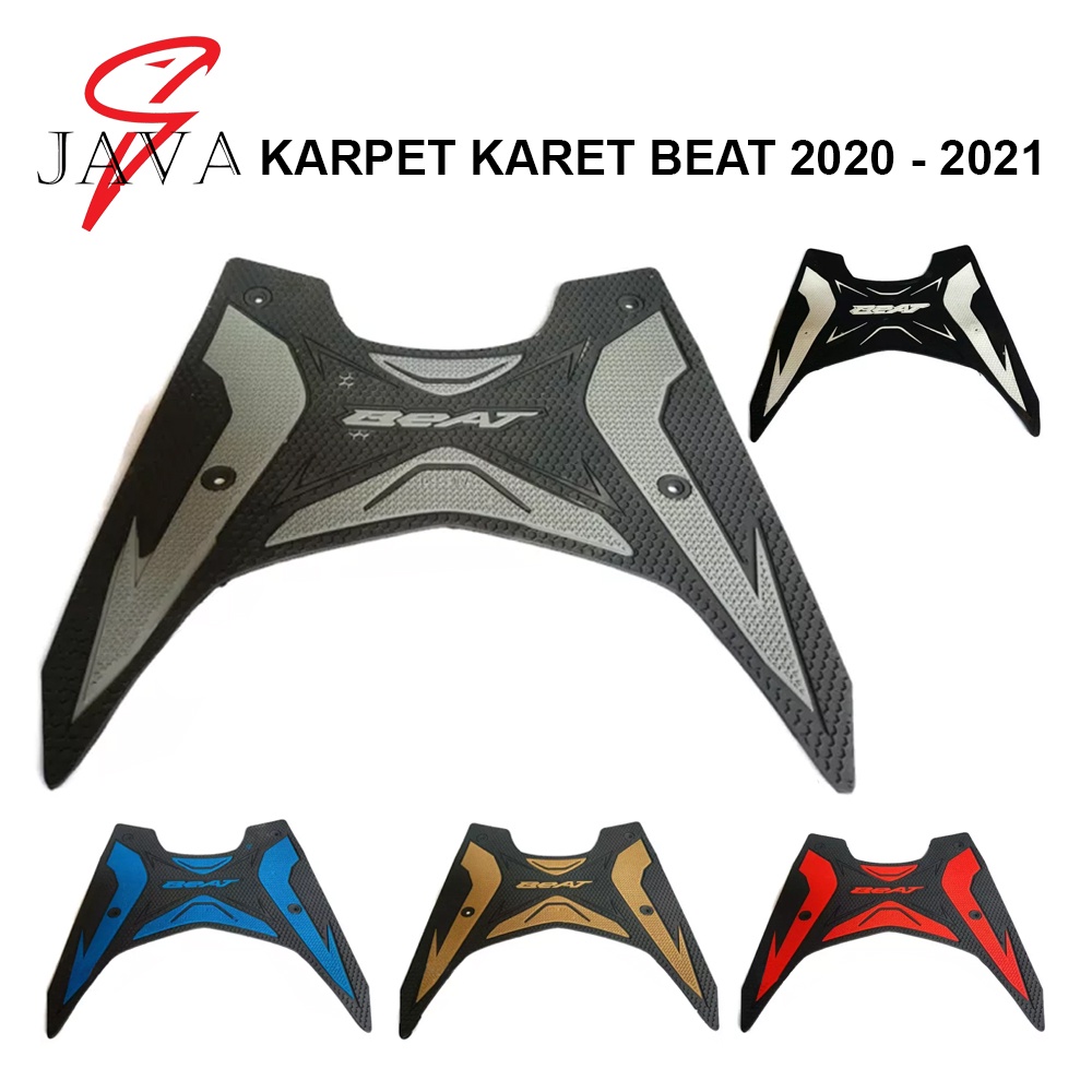 Karpet Karet Pijakan Kaki Motor Beat 2020 - 2021 Baru Esp