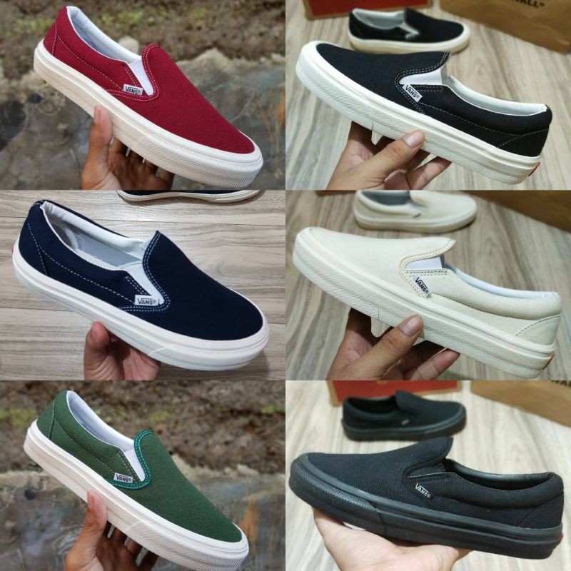 SEPATU CASUAL VANS SLIP ON SIZE 36-43