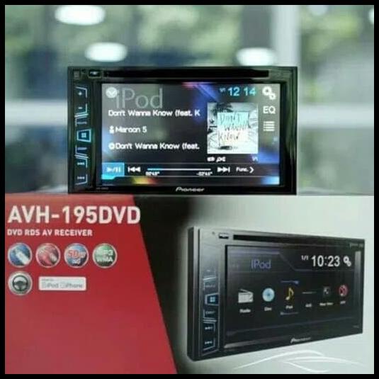 Doubledin Tv Mobil Pioneer Avh 195Dvd Garansi Resmi