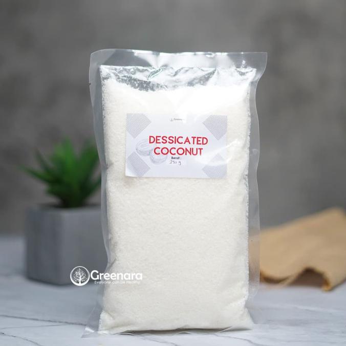 

Cuci Gudang Awal Tahun Dessicated Coconut 250gr / Kelapa Parut Kering Promo Awal tahun