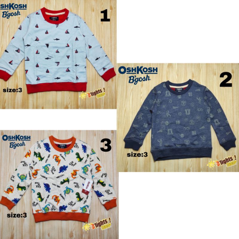 jaket sweater anak oshkosh original not hnm