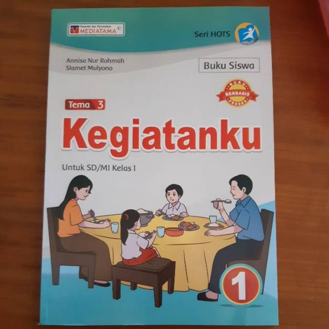 Buku Tematik Kelas 1 SD/MI Tema 3