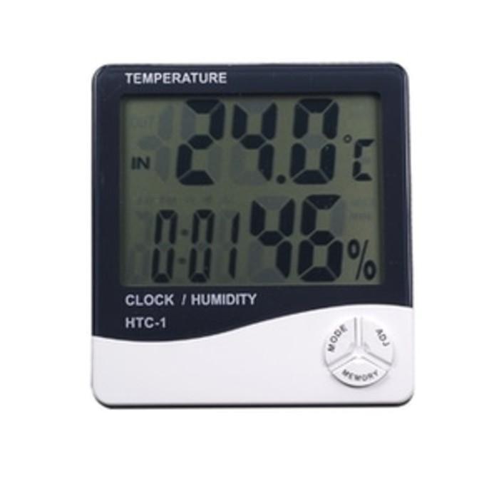 Hygrometer Thermometer HTC-1 Higrometer Termometer Ruangan Digital LCD