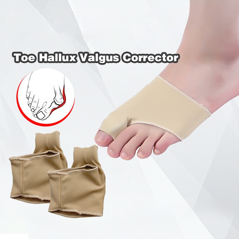 ★1 Pasang★ Korektor Tulang Jempol Bunion Hallux Orthotics Alat Corrector Bunion Hallux Orthotic Bunion Gel Socks Alat Korektor Jempol