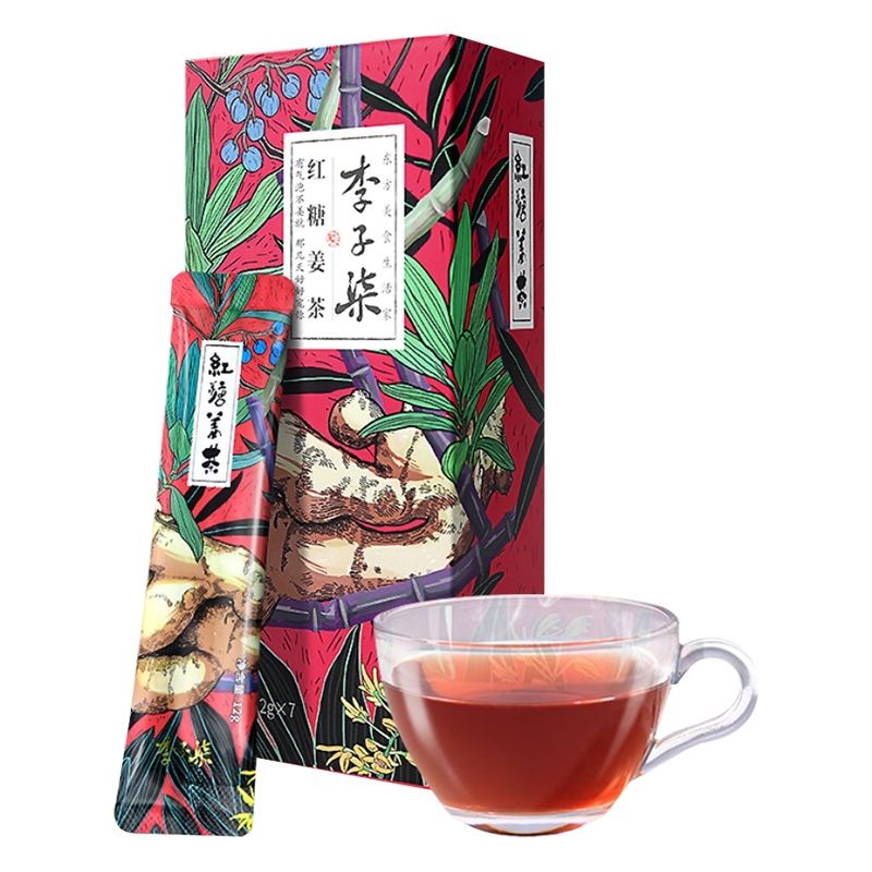 

李子柒红糖姜茶 / Li zi qi Tea sachet jahe gula merah / brown sugar ginger 84g