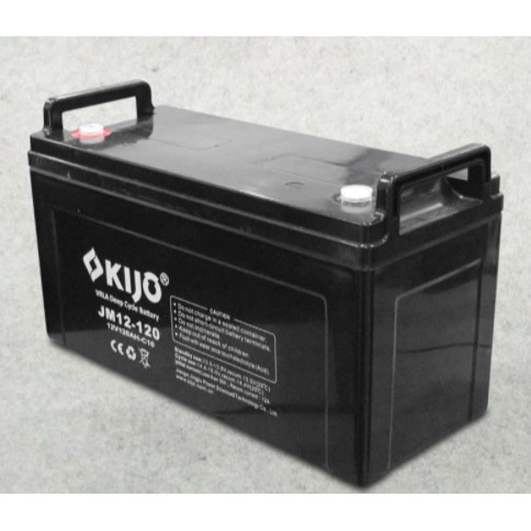 KIJO BATTERY / BATERAI / AKI / ACCU 12AH 12V - 12V 120AH