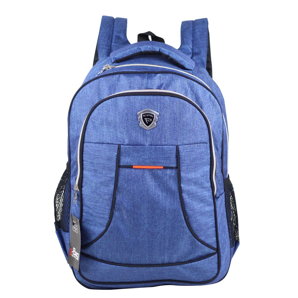 Tas Sekolah Backpack Multifungsi Tas Ransel Sekolah Denim Scotlet Biru Tas Smp Sma Backpack Laptop