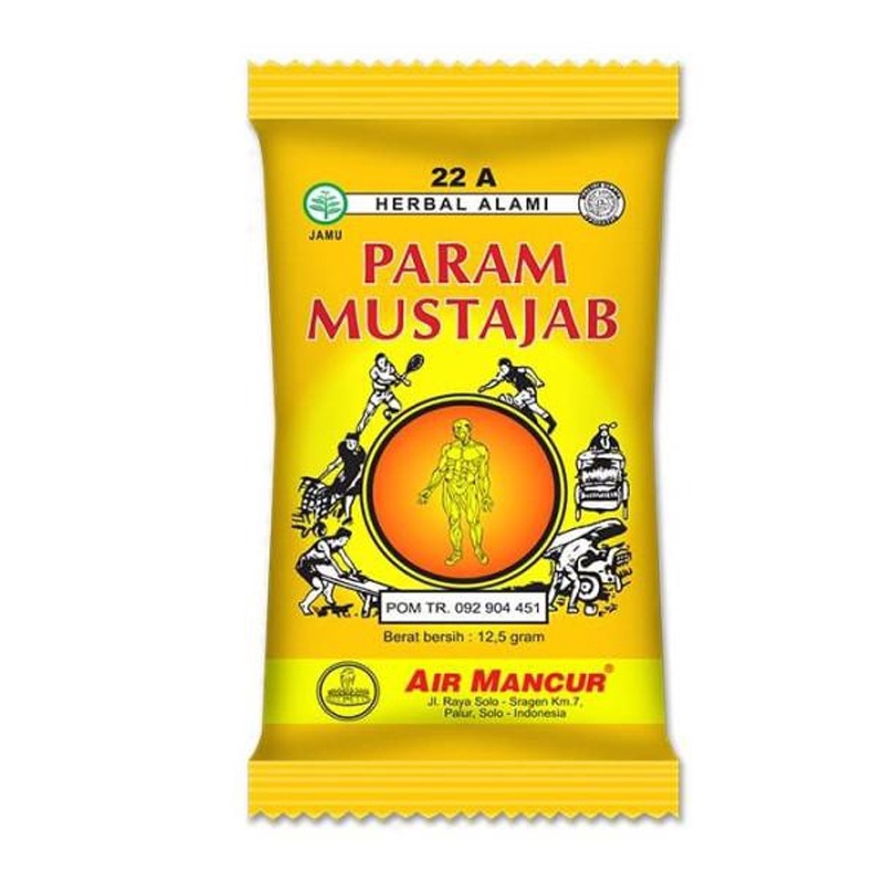 

Air Mancur Param Mustajab Padat Renteng (10 Sachet @12.5gr)