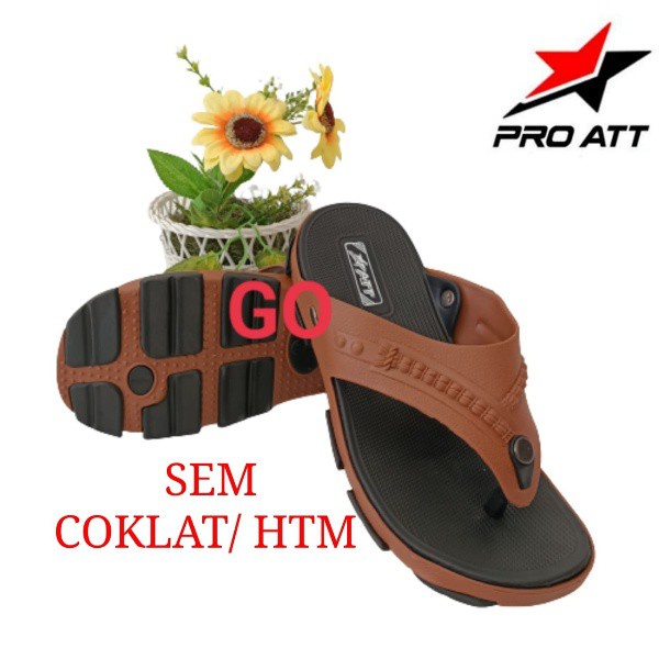 sogo ATT SEM-111 SANDAL Japit Laki Laki Sendal Santai Bahan Karet Ringan dan Nyaman Terbaru