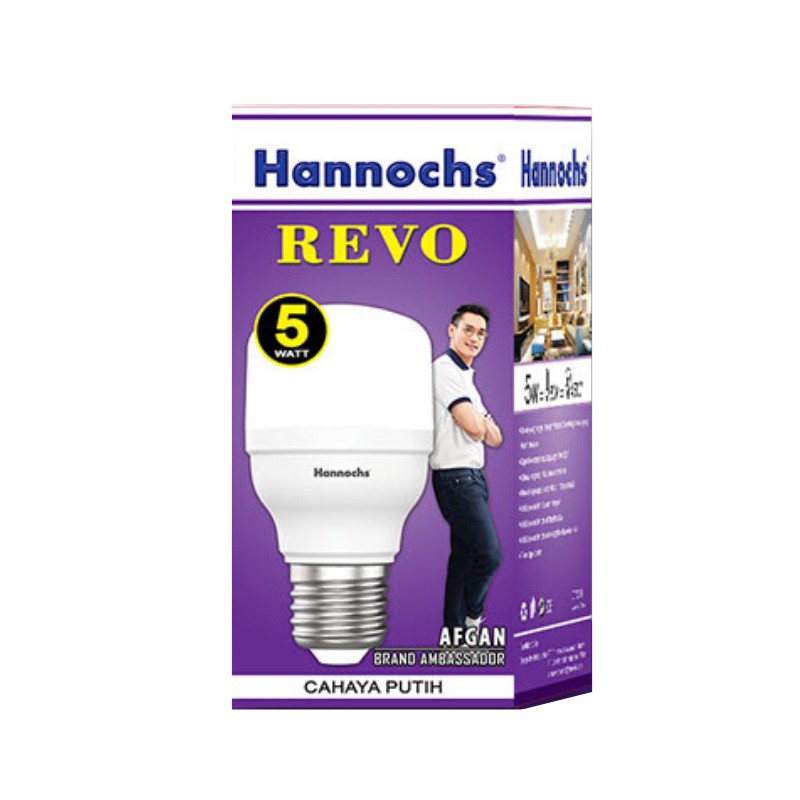 Hannochs LED Revo 5W Cool Daylight/Putih