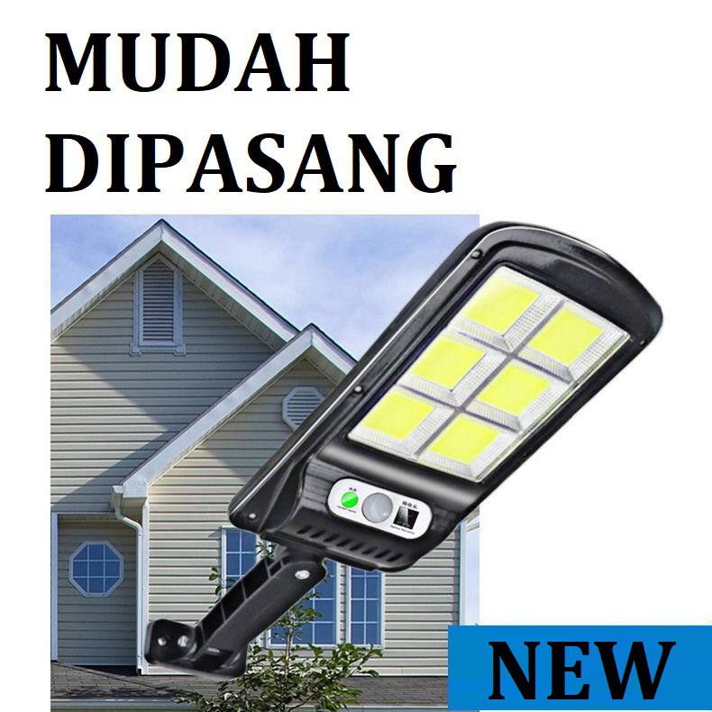 [WS] LAMPU JALAN SOLAR PANEL LAMPU JALAN LED 30W TENAGA MATAHARI - PJU LED SOLAR CELL 30W