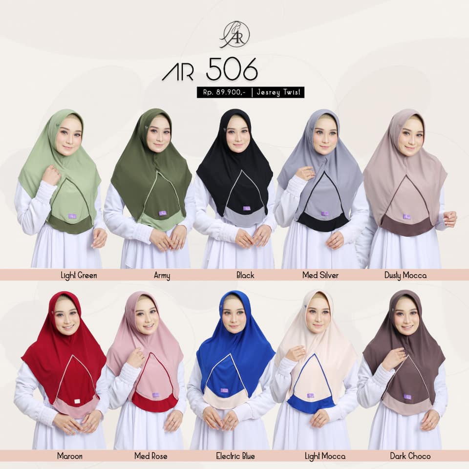 Hijab Arrafi Terbaru 2022 Ori | Jilbab Arrafi Terbaru 2021 Ori AR 506 | Hijab Arrafi Terbaru Jilbab Simple Hijab Daily by Ar Rafi | Kerudung Arafi Terbaru 2022 ORI-1