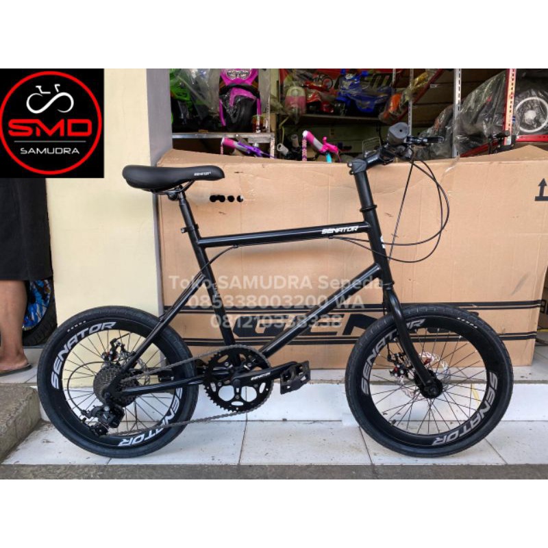 Sepeda Gunung MTB 20 Minivelo Senator 9sp Murah BDG