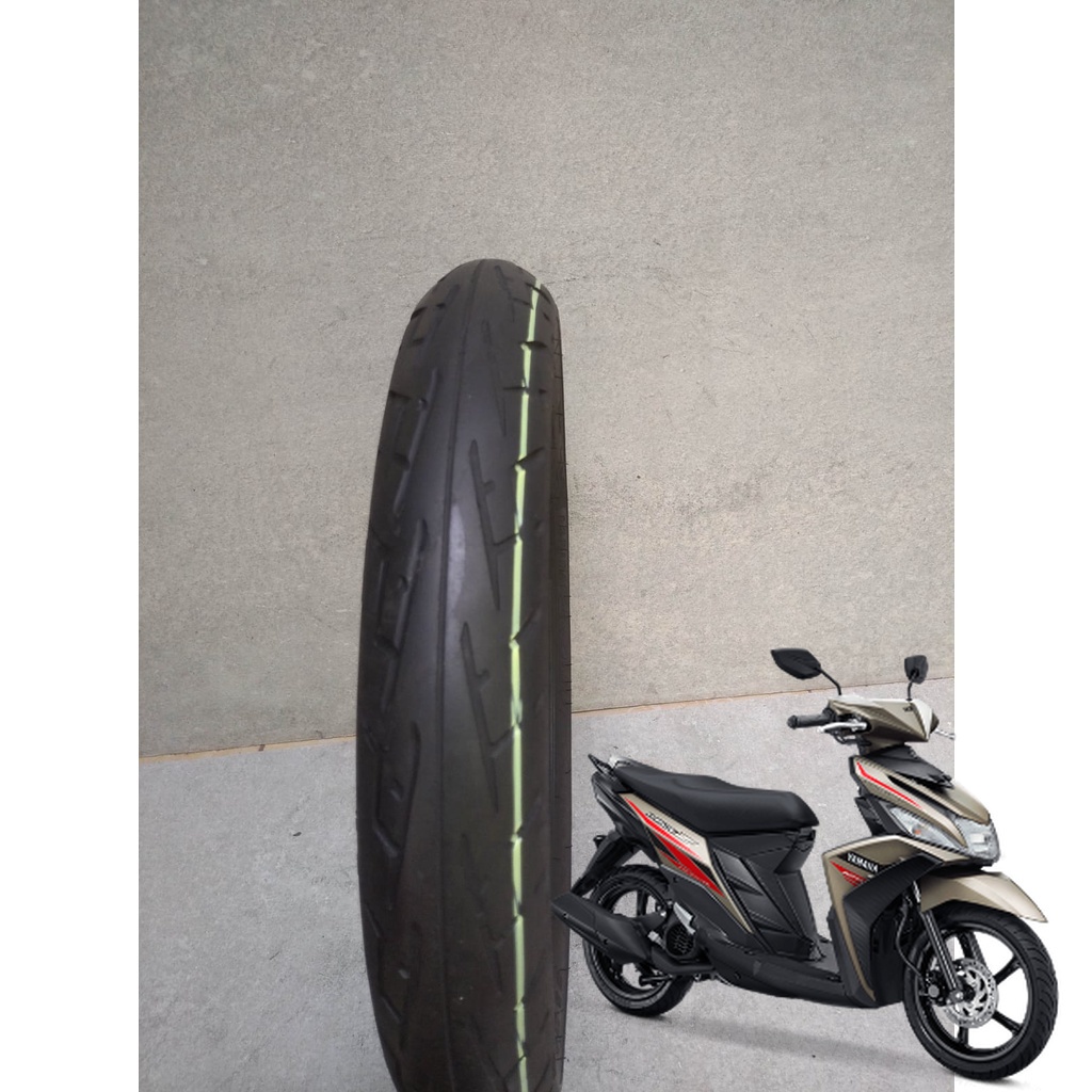 BAN UNTUK DEPAN MIO Z TIPE NON TUBLES UKURAN 80/90 MERK ASPIRA STRETTO TERJAMIN