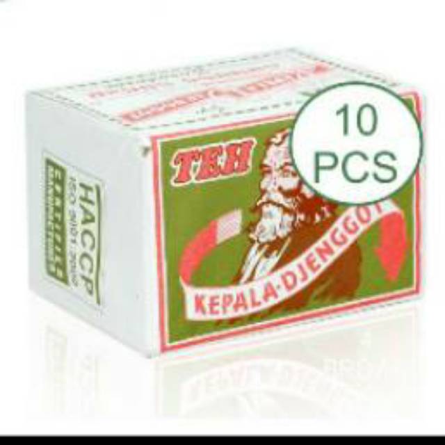 

Teh Aur Kepala Djenggot 1 pack isi 10 pcs