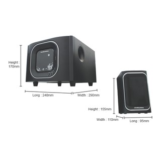 Speaker Simbadda CST 2700 N+ - Subwoofer Bass Music Player