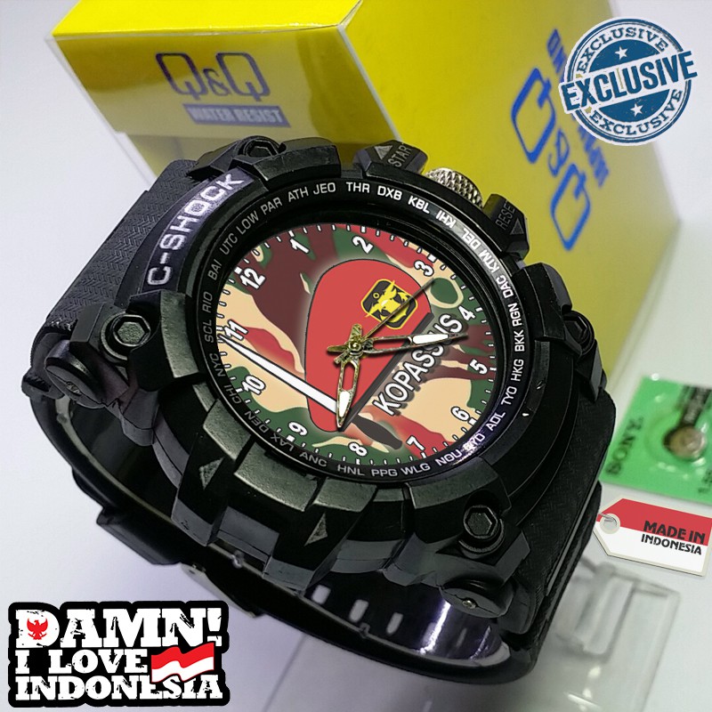 {Istimewa} Jam Tangan KOPASUS (TNI) Outdoor