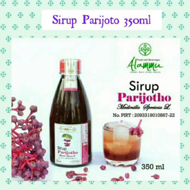 

COD - 350mL SIRUP PARIJOTHO khas pegunungan MURIA sirup PROMIL || MURAH