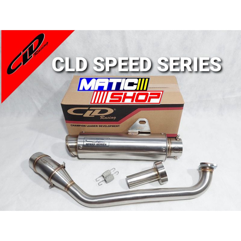 KNALPOT CLD SPEED SERIES NMAX AEROX NMAX NEW AEROX NEW