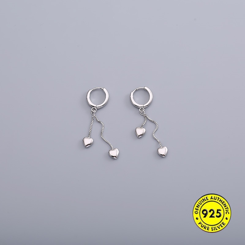Anting Rumbai Bahan S925 Silver Untuk Wanita