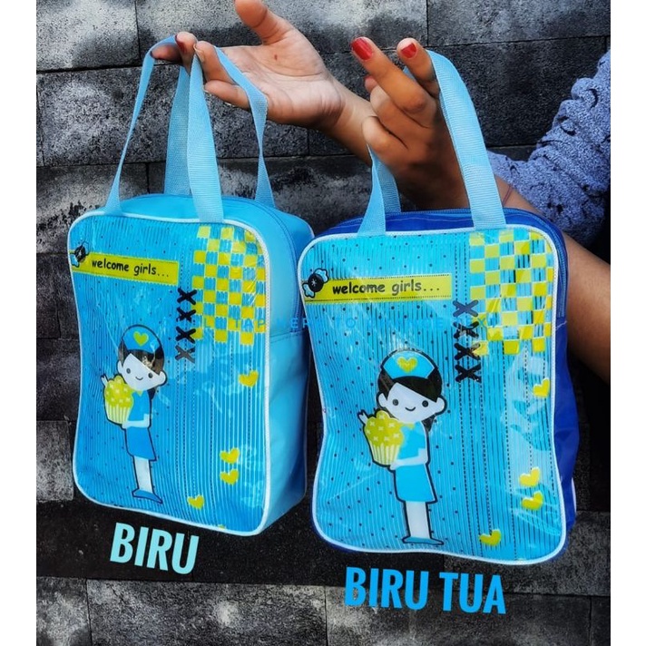 POUCH MIKA /TAS SOUVENIR /TAS NGAJI SERBAGUNA