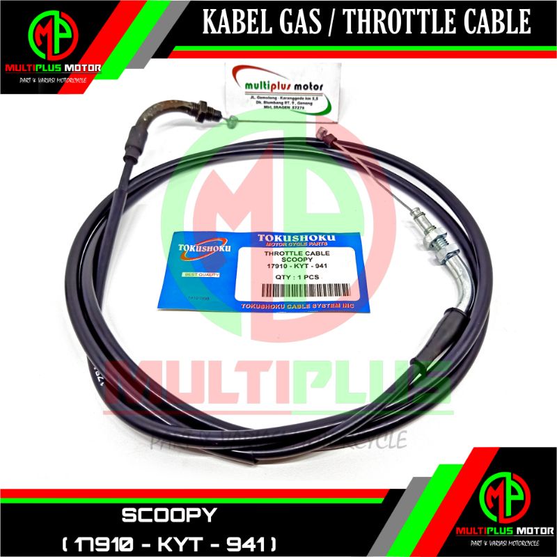 Kabel gas Tali gas Olor gas Throttle cable SCOOPY,SCOOPY OLD,SCOOPY KARBU