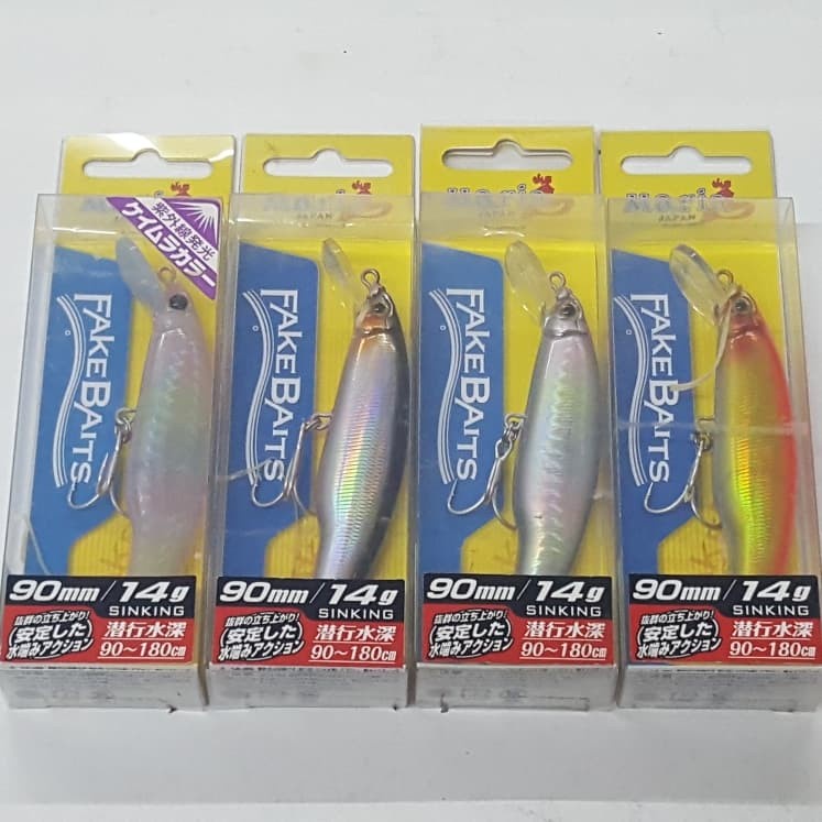 Lure MARIA FAKE BAITS - 9cm / 14gr (SINKING)