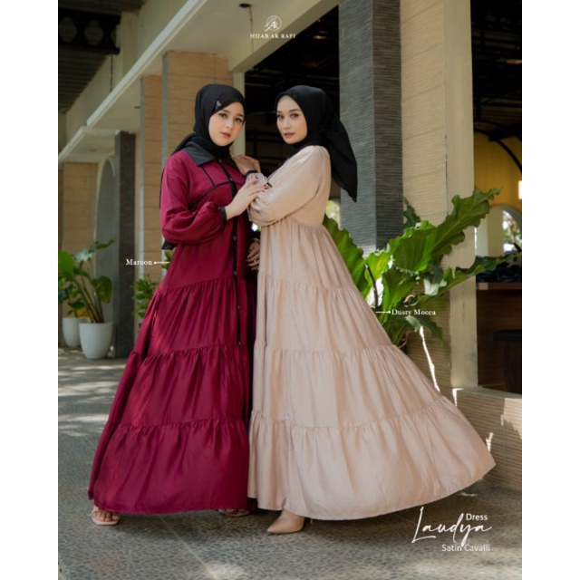 Gamis Laudy dress Arrafi Gamis polos