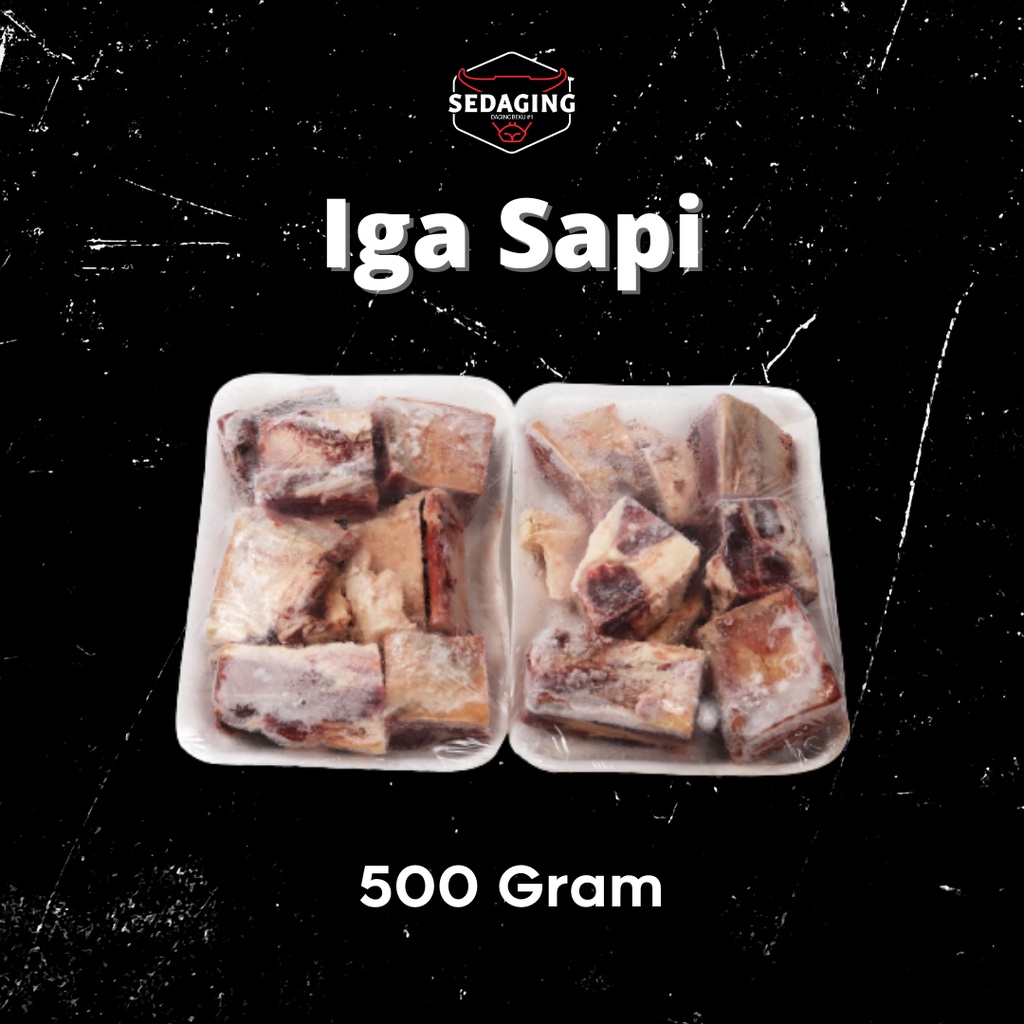 Jual Daging Iga Sapi Premium 500gr Daging Sapi Untuk Gulai Dan Sop