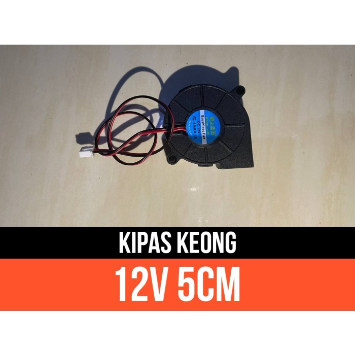 Kipas 5cm 5 cm Keong Pendingin 12 V DC 12V Cooling Fan Mini Blower