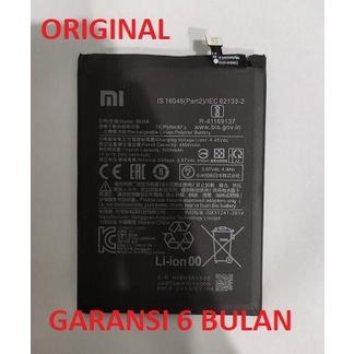 Battery Baterai Xiaomi Redmi Note 9 10 5G 10T 5G Poco Mi3 Pro BN5A Ori