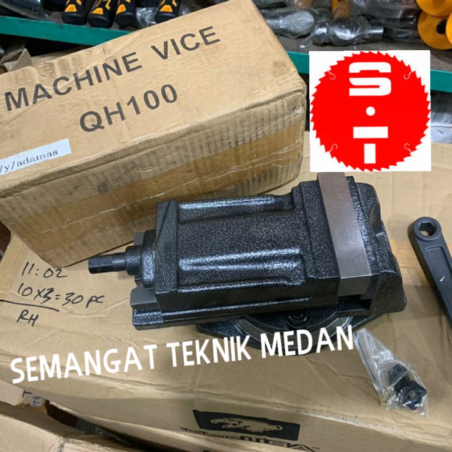 4" BAIS MILING RAGUM CATOK MEJA PARON DUDUK BENCH VICE MILLING 4" INCH