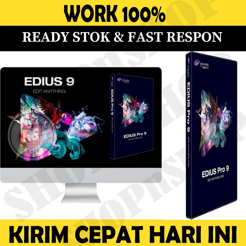 Jual Video Editing Edius Pro 9 Full Version Support Windows 10 Shopee Indonesia