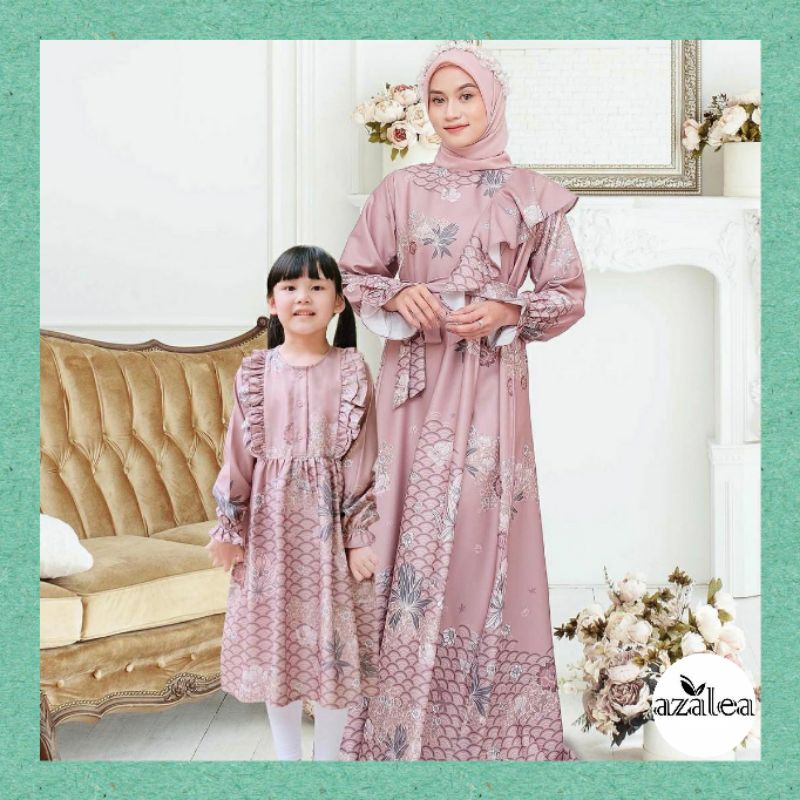 [Azalea] Teratai Dress Vanilla Hijab vanillahijabofficial