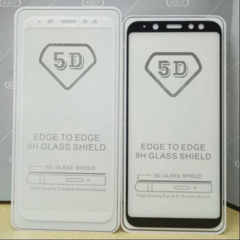 TEMPERED GLAS ANTI GORES KACA TG FULL LIST HITAM OPPO F5 F5 YOUTH ORIGINAL