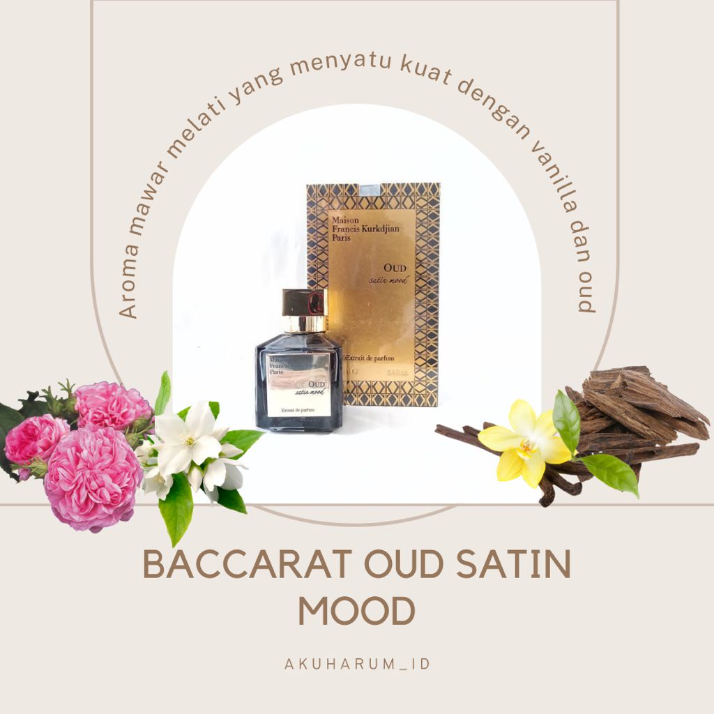 baccarat oud satin mood | parfum branded
