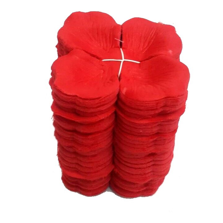 Kelopak Mawar Rose Petal Merah Kiloan isi 500 gram untuk Karpet Bunga Wedding atau Backdrop atau Bun