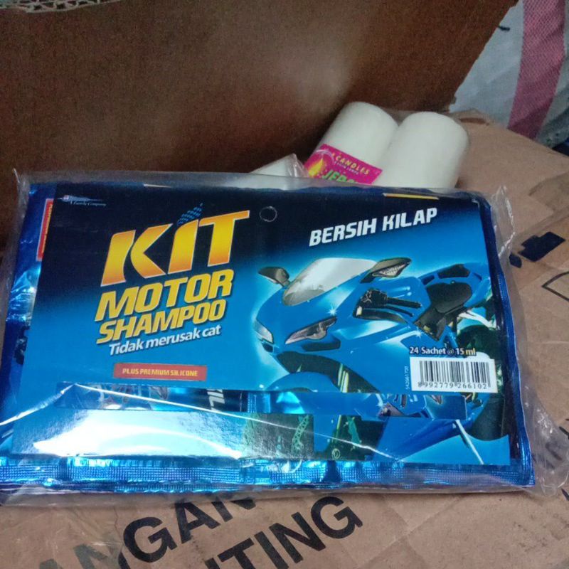24 sachet KIT MOTOR SHAMPOO