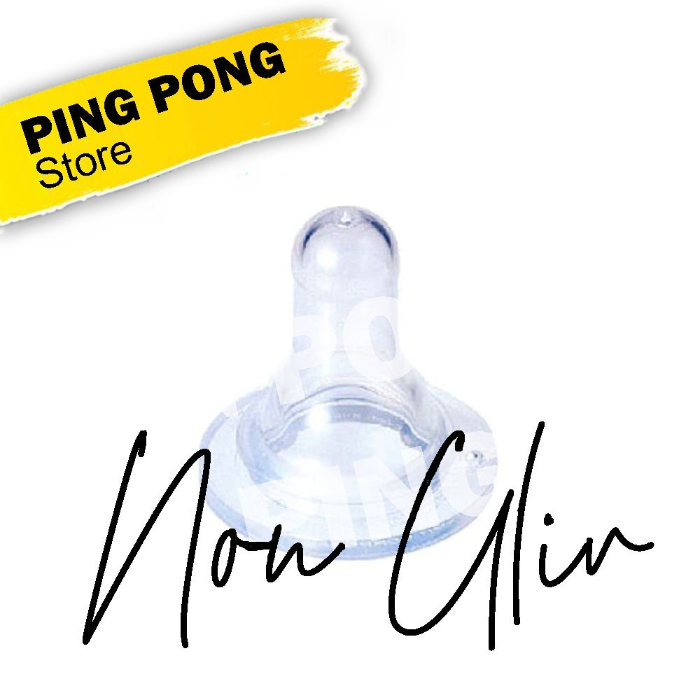 

Pigeon Dot Silicone Nipple Bottle S / M / L (Satuan) - PING PONG